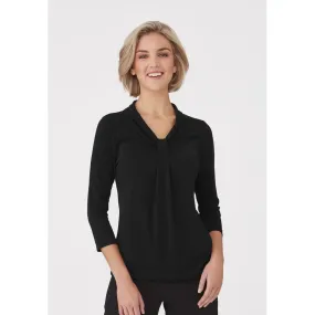 2221 City Collection Women's Pippa Knit 3/4 Sleeve Top