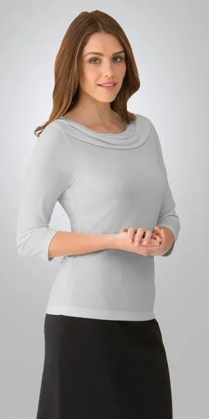 2226 City Collection Eva Knit 3/4 Sleeve Top