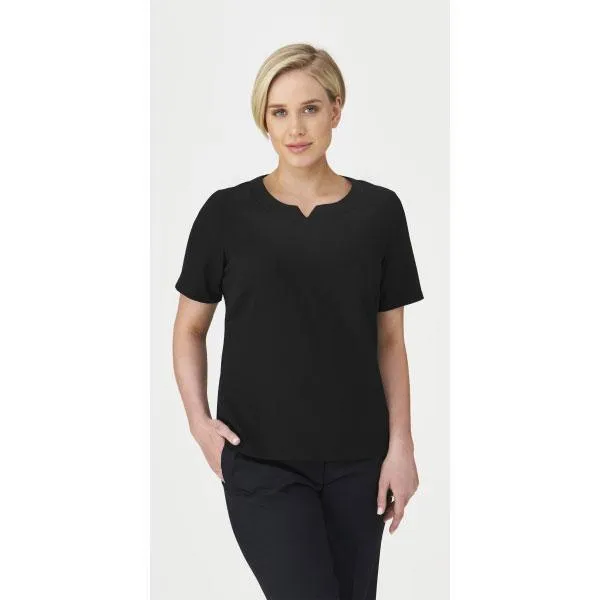 2299 Knit Woven Top from City Collection