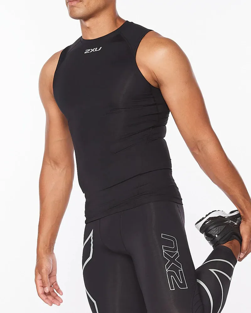 2XU Mens Core Compression Sleeveless