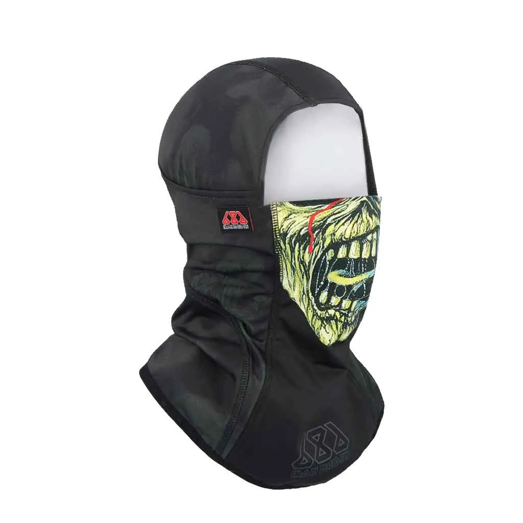 686 x Iron Maiden 24/25 Alpha Hinged Balaclava - Iron Eddies