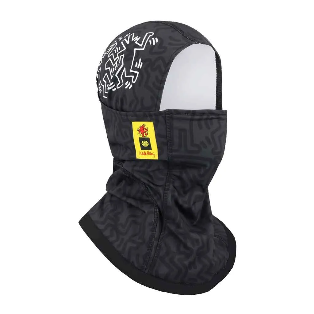 686 x Keith Haring Alpha Hinged Balaclava - Black