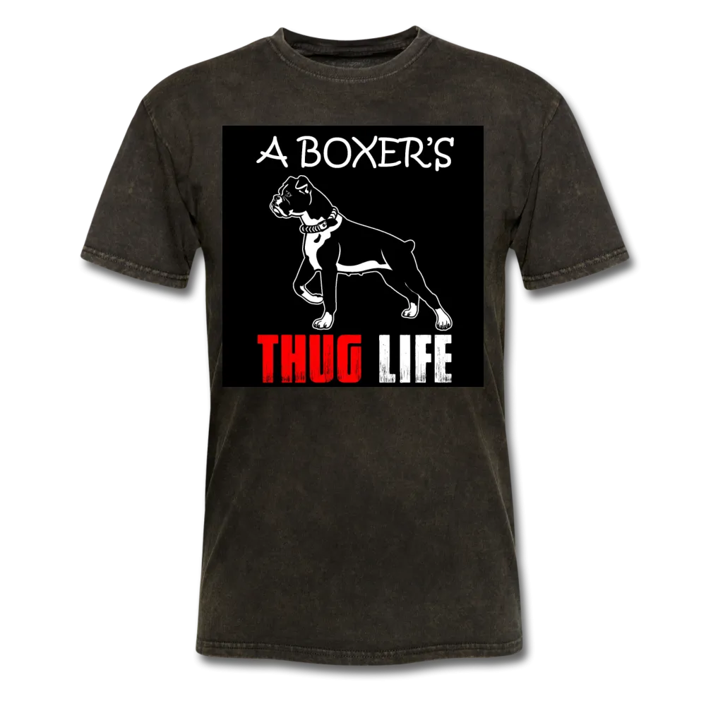 A Boxer's Thug Life Men's T-Shirt