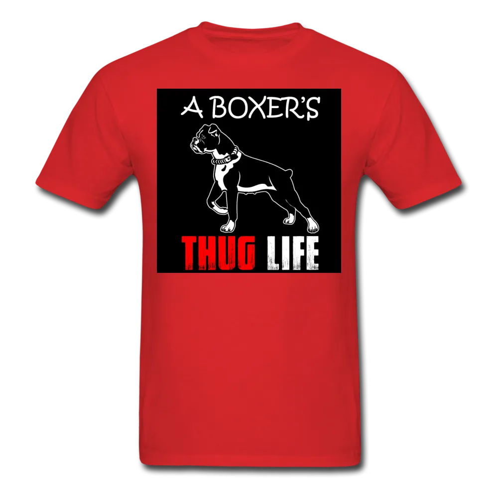 A Boxer's Thug Life Men's T-Shirt