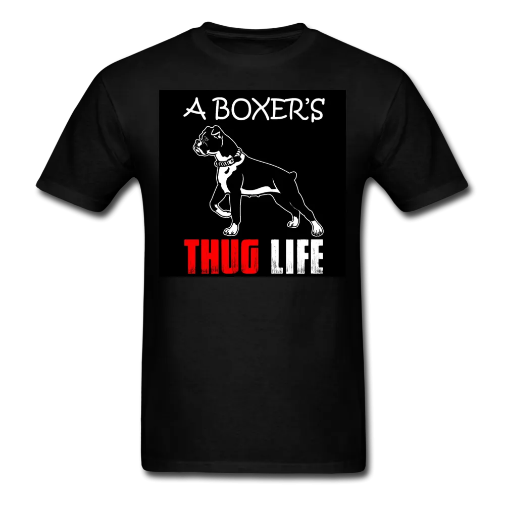 A Boxer's Thug Life Men's T-Shirt