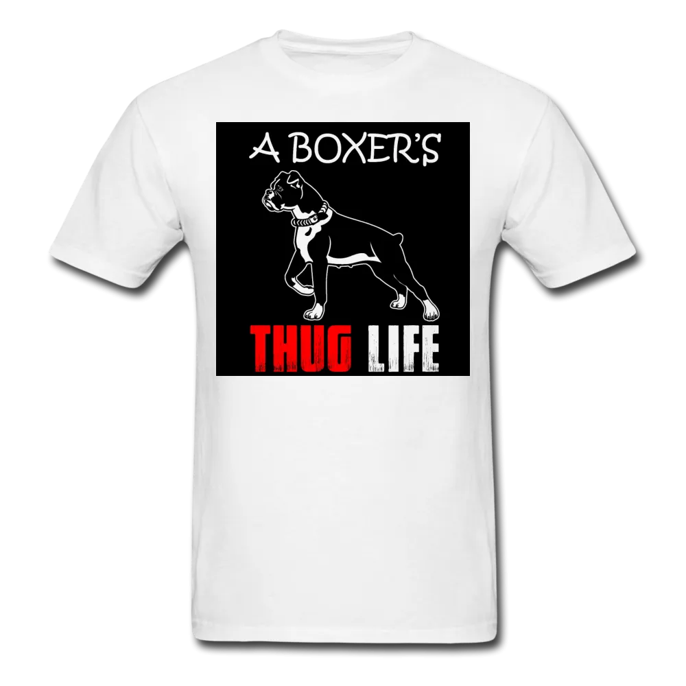 A Boxer's Thug Life Men's T-Shirt