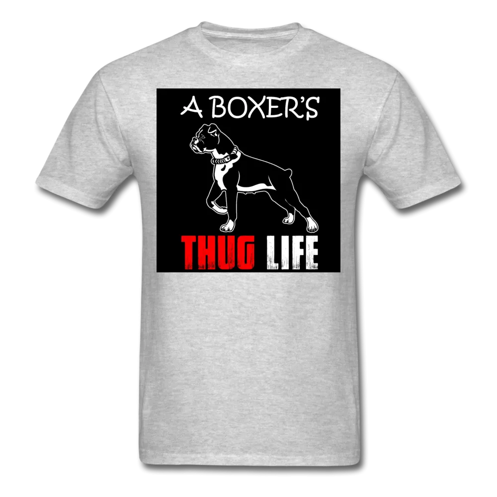 A Boxer's Thug Life Men's T-Shirt