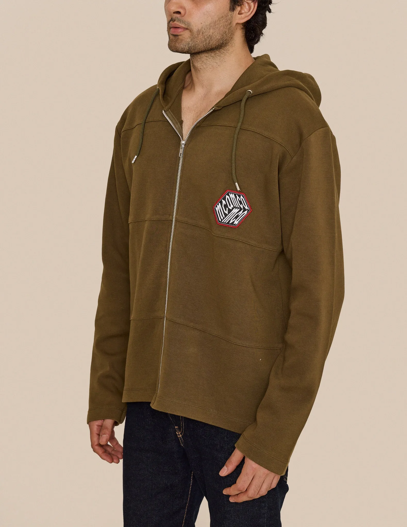 ALEXANDER MCQUEEN HOODIE KHAKI