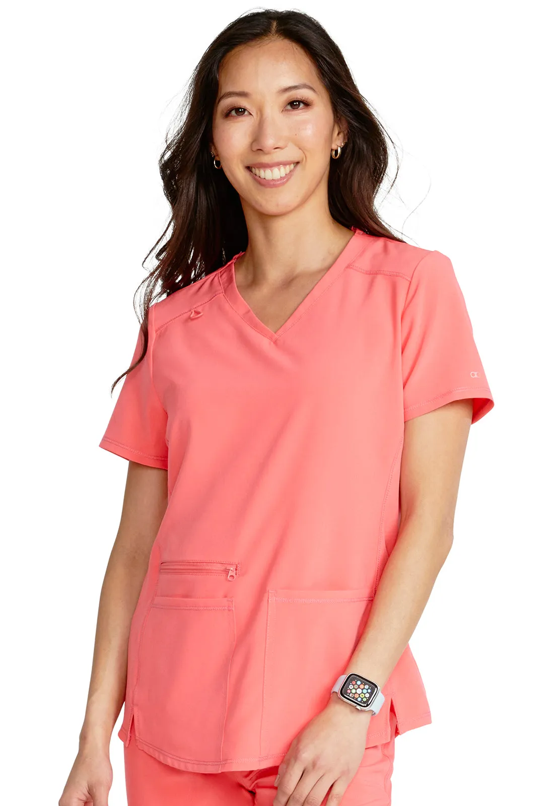 Allura by Cherokee Women's V-Neck Scrub Top CKA685