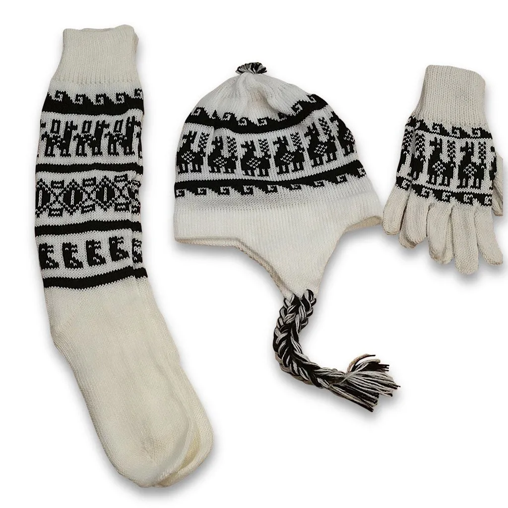 Alpaca Inca Gloves