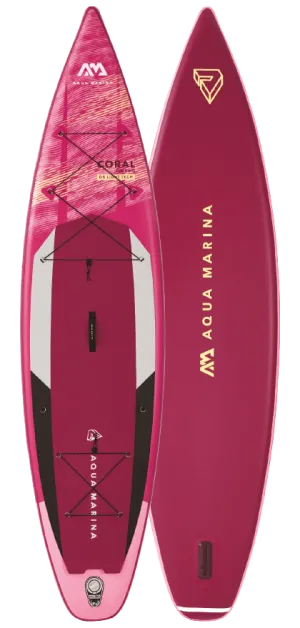 Aqua Marina 11’6” Coral 2022 Touring Inflatable Paddle Board SUP