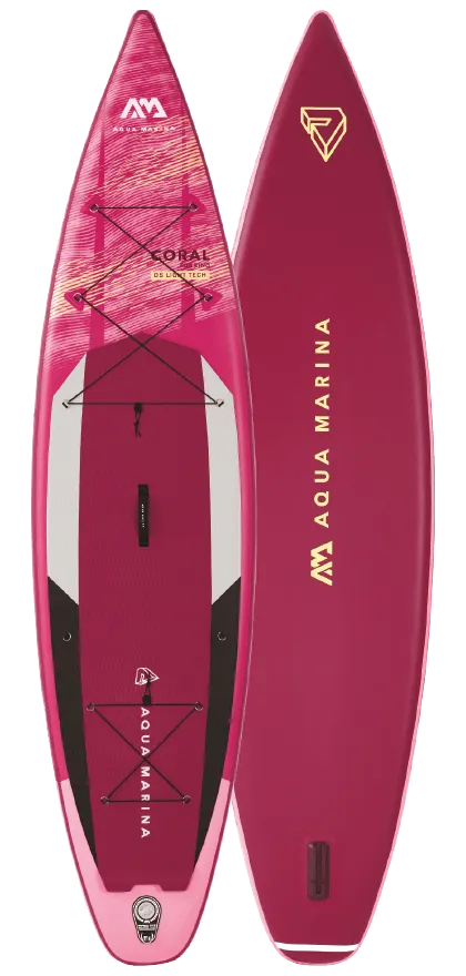 Aqua Marina 11’6” Coral 2022 Touring Inflatable Paddle Board SUP