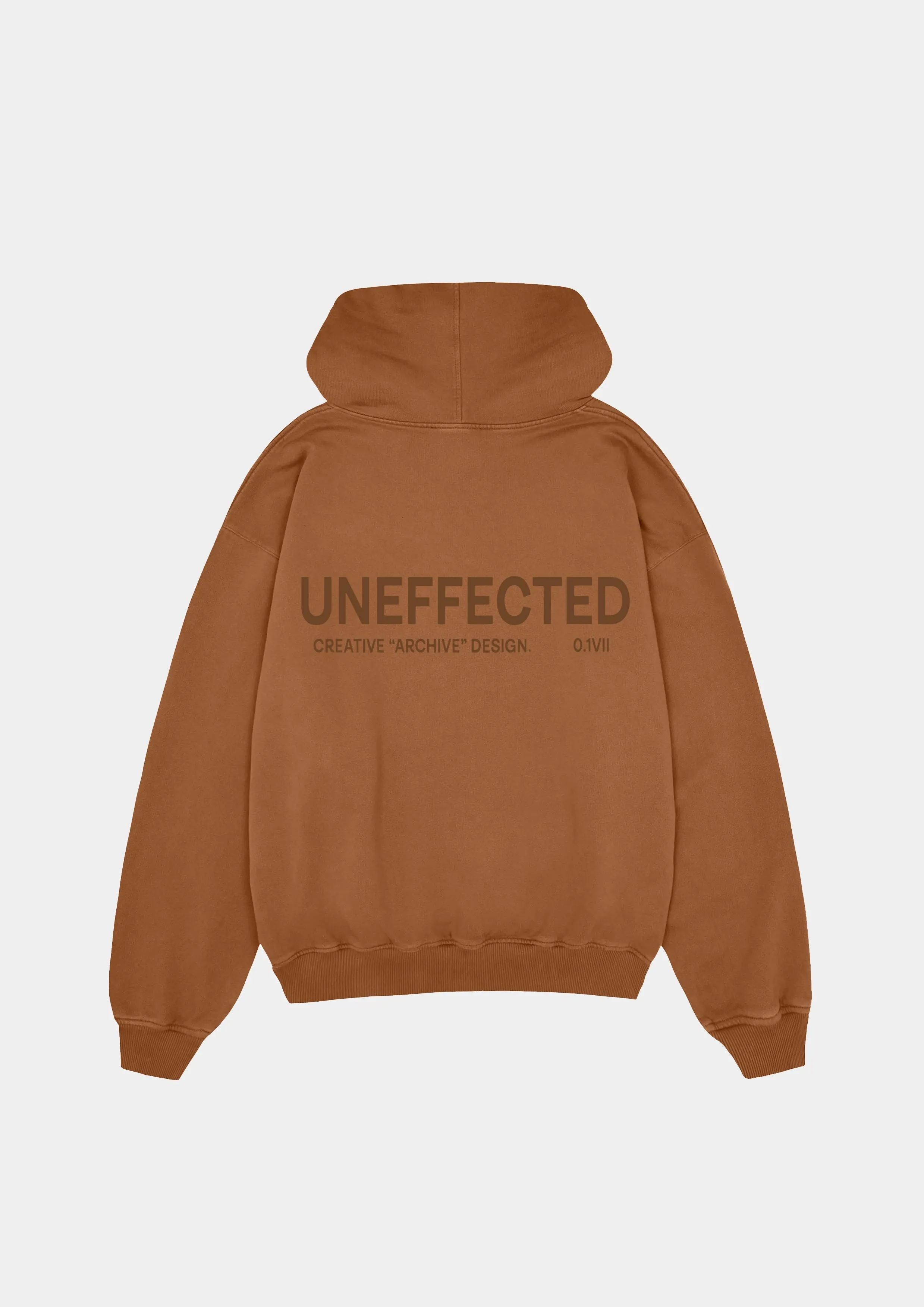 Archive Logo Oversized Hoodie - Camel