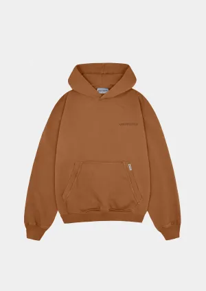 Archive Logo Oversized Hoodie - Camel