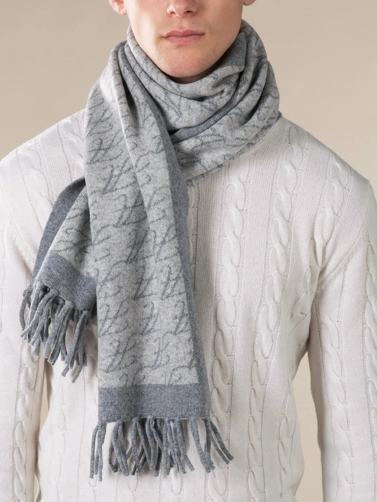 AUR1 Scarf Grey