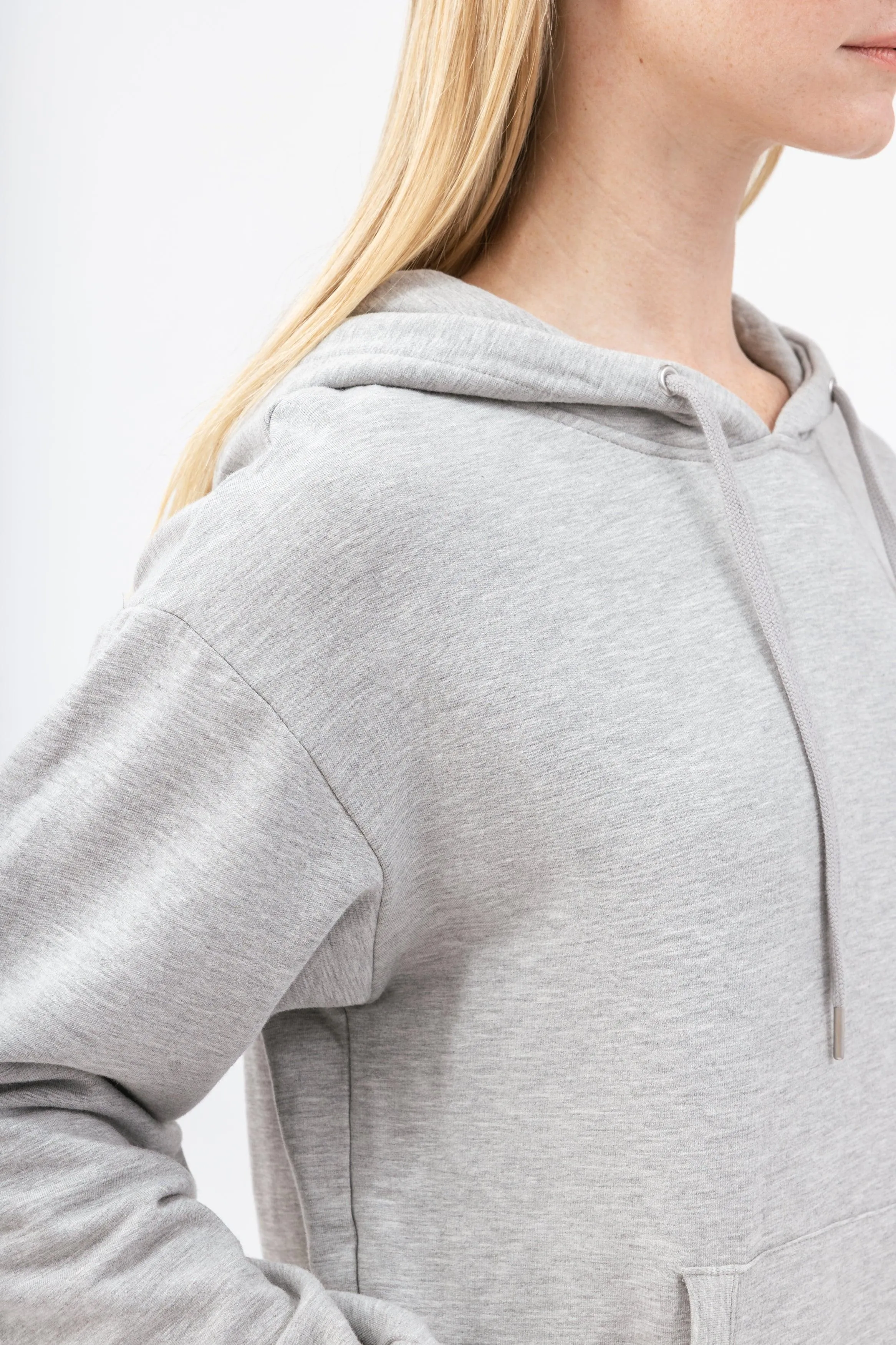 Bamboo Brushed-Back Sweat Oversized Hoodie