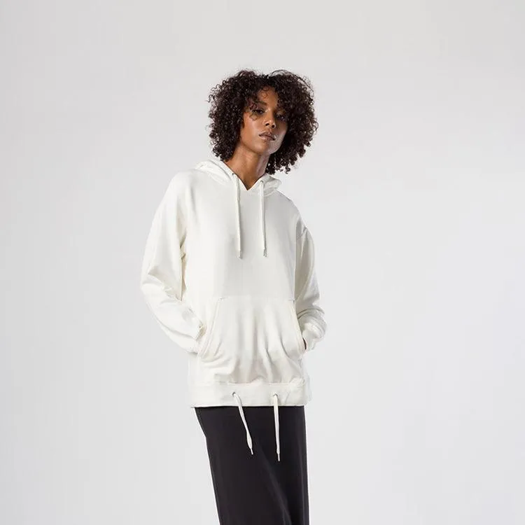 Bamboo Brushed-Back Sweat Oversized Hoodie