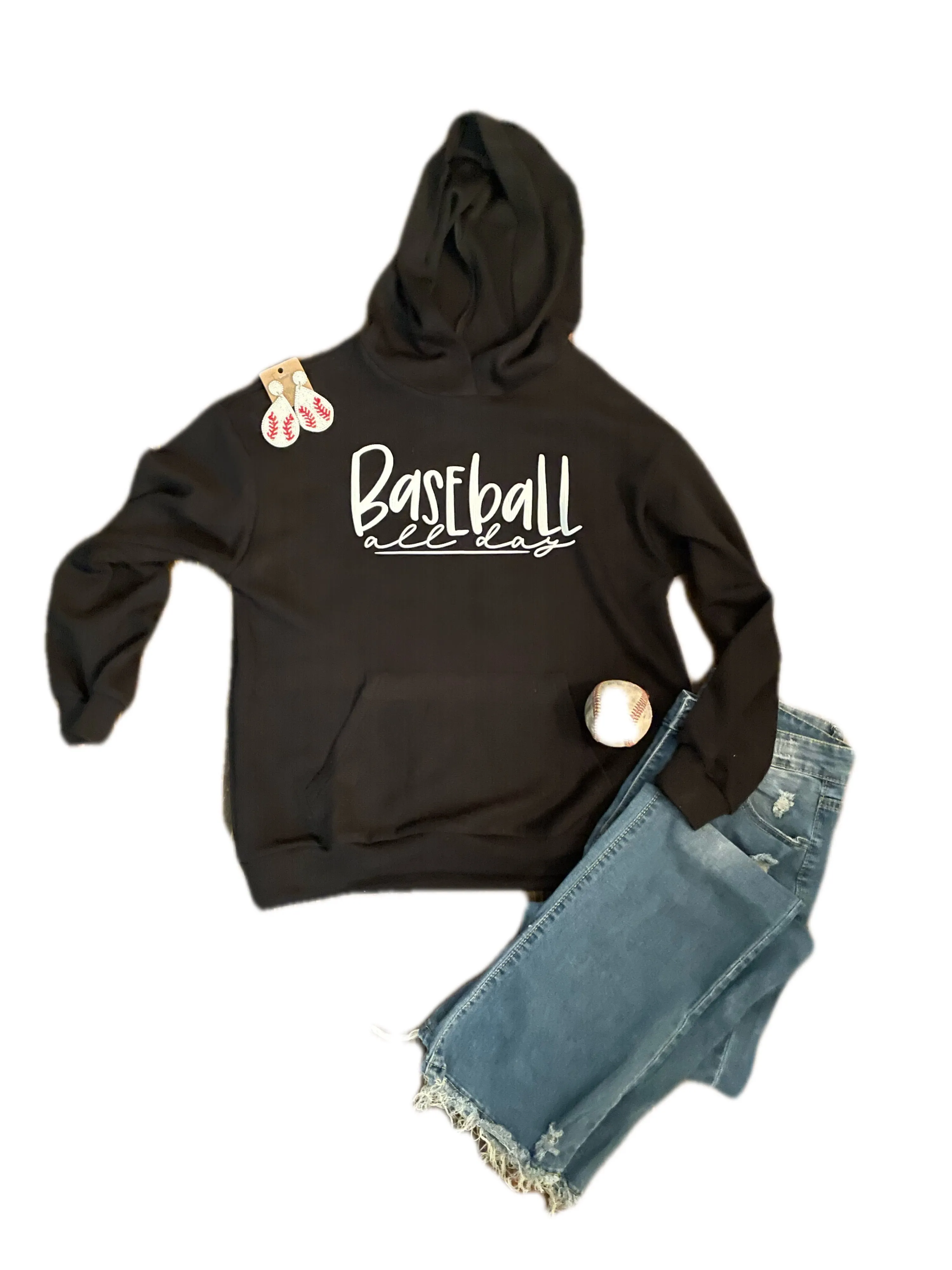 Baseball All Day Hoodie