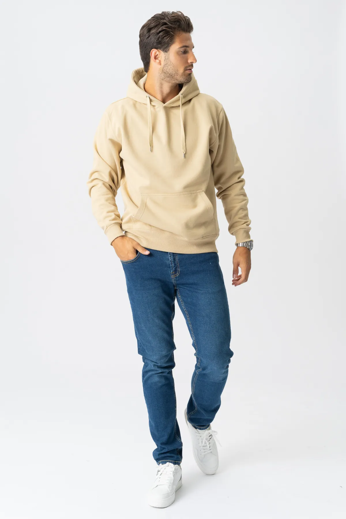 Basic Hoodie - Khaki