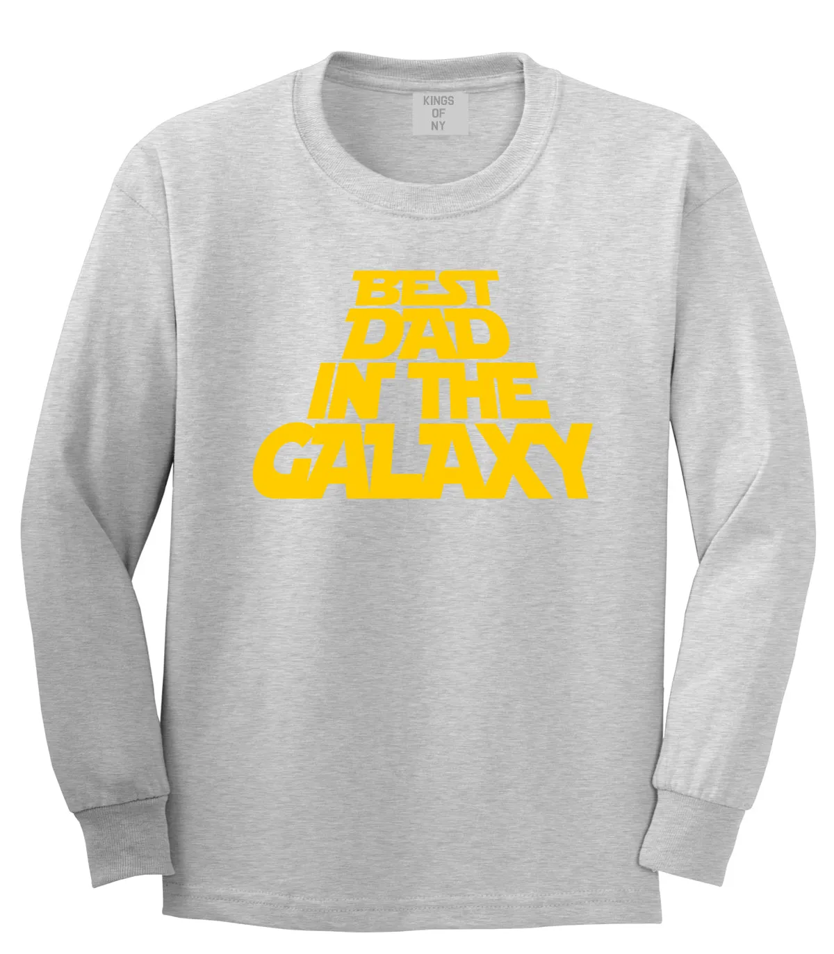 Best Dad In The Galaxy Mens Long Sleeve T-Shirt