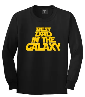 Best Dad In The Galaxy Mens Long Sleeve T-Shirt