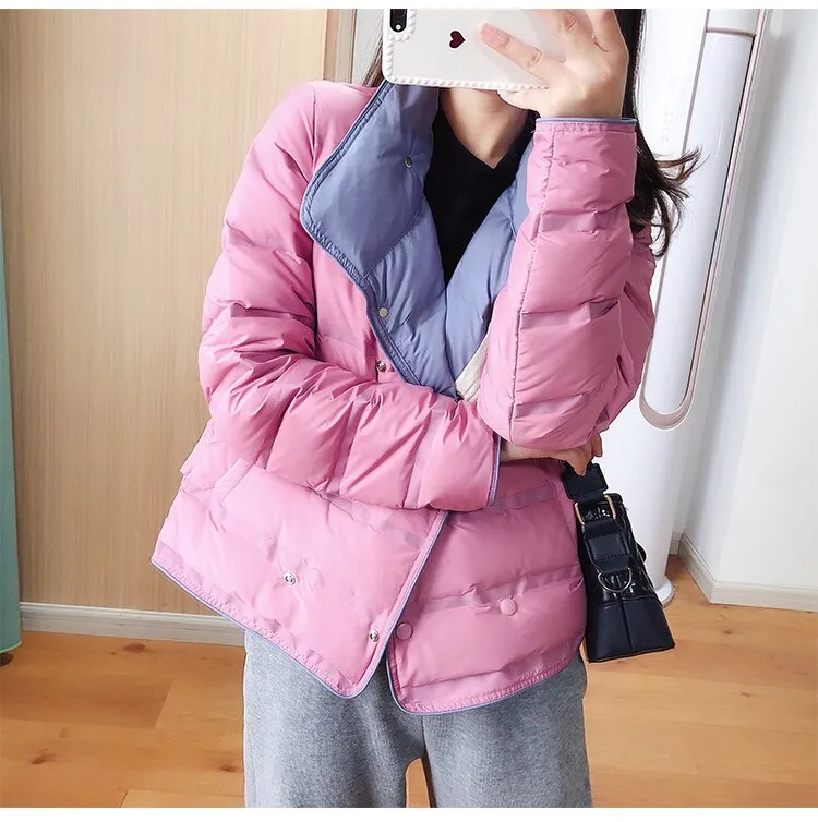 Black Friday Sales New Autumn Winter Women Ultra Light Short Down Coat 90% White Duck Down Jacket Female Puffer Parka Lady Warm Outwear