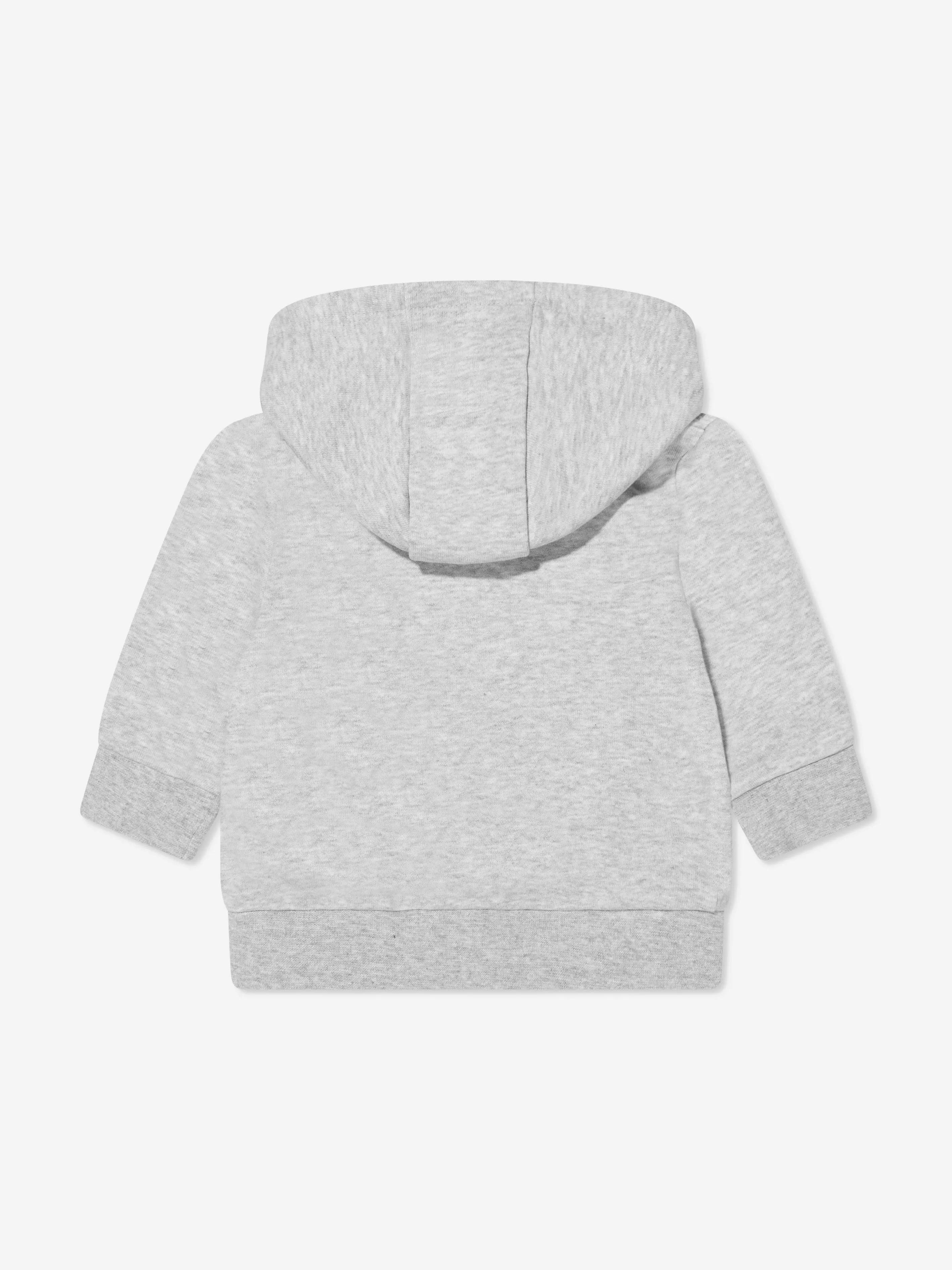 BOSS Baby Boys Zip Up Hoodie In Grey