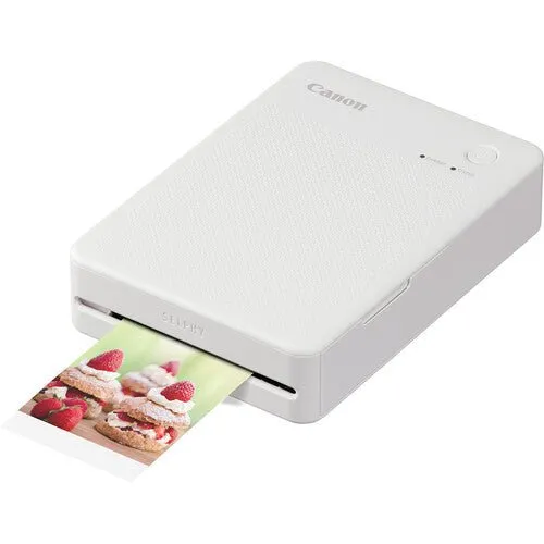 Canon SELPHY QX20 Compact Photo Printer (White)