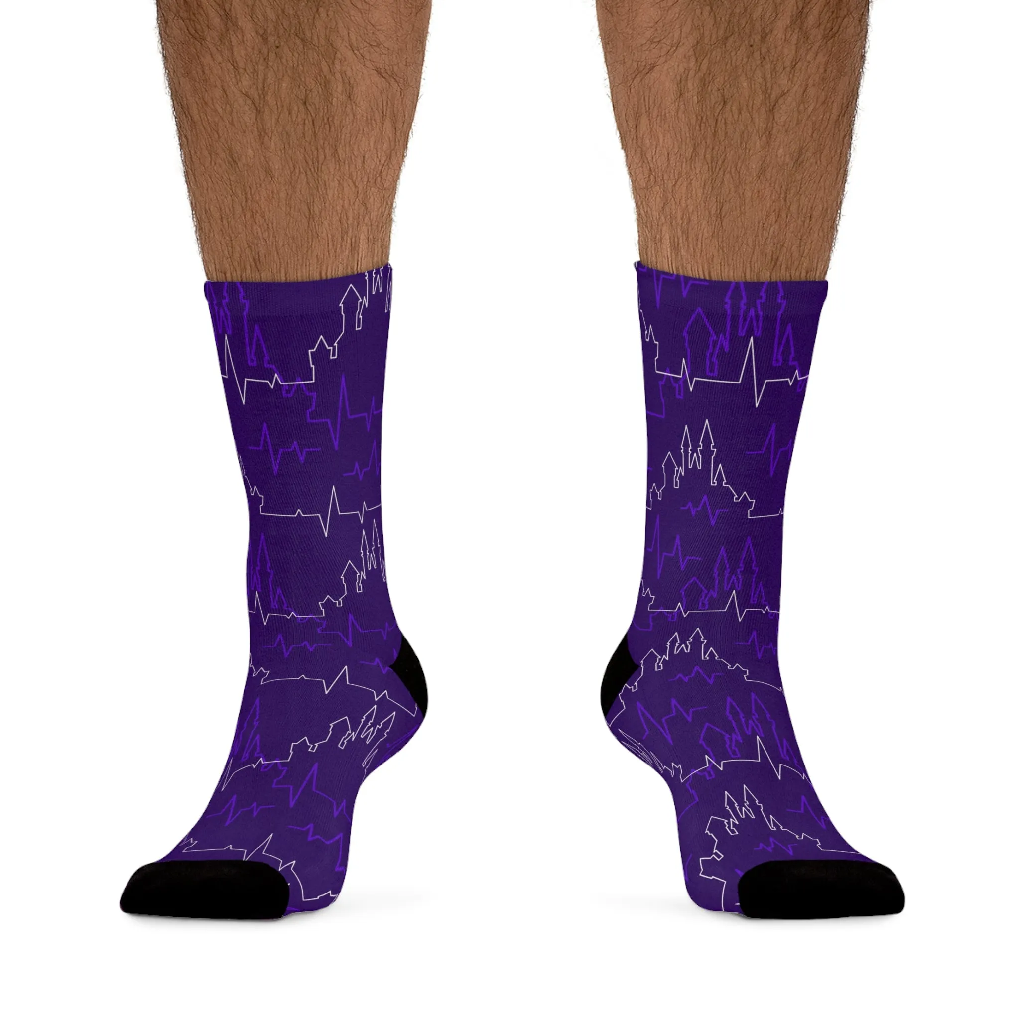 Castle Heartbeat Socks