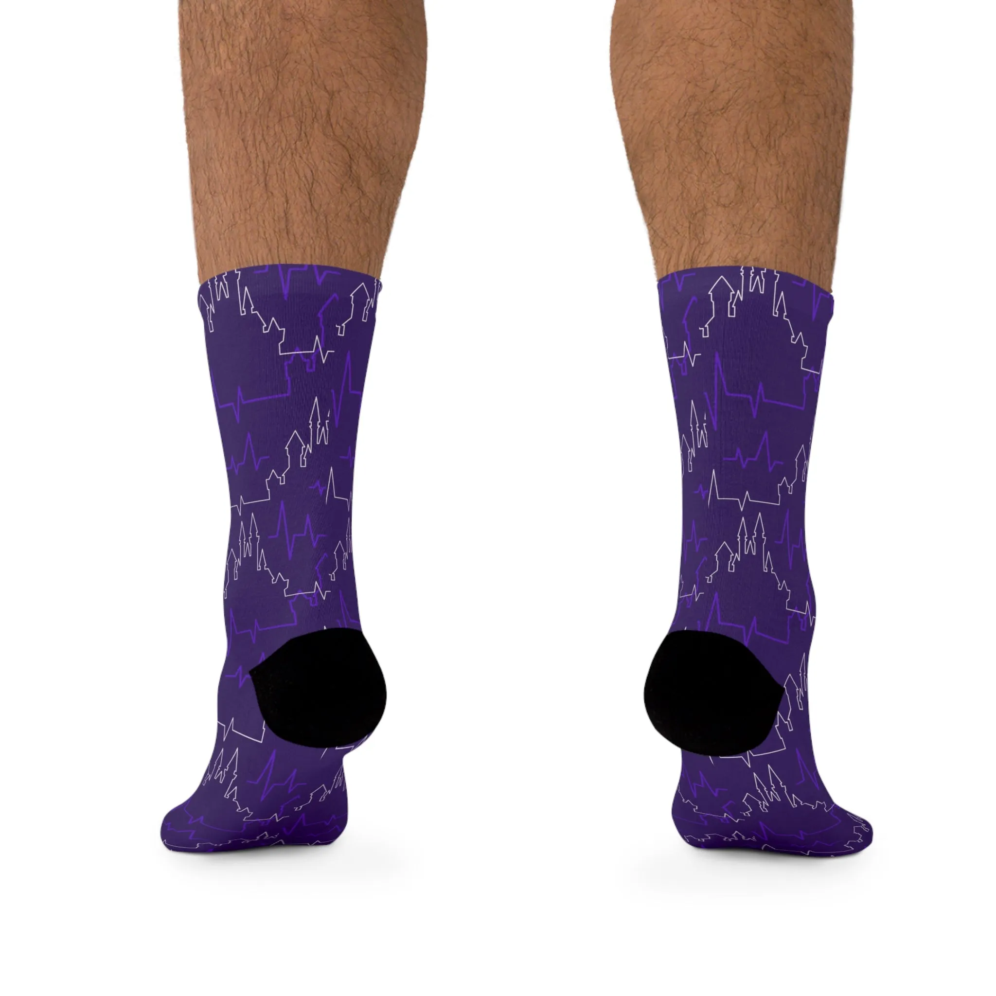 Castle Heartbeat Socks