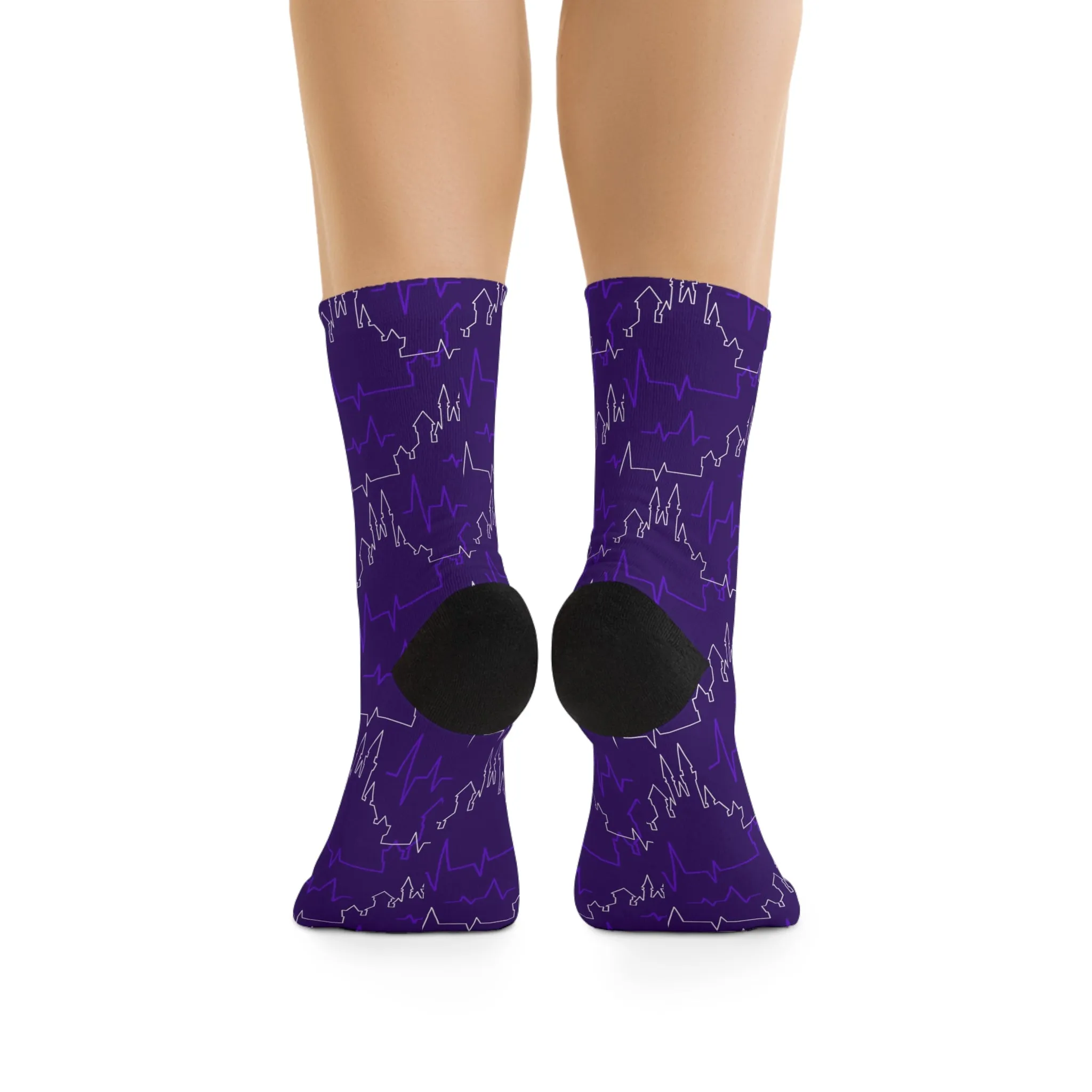 Castle Heartbeat Socks