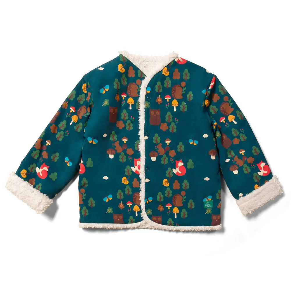 Children's Enchanted Forest Reversible Cosy Jacket