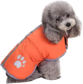 Cold Weather Dog Coats Loft Reversible Winter Fleece Dog Vest Waterproof Pet Jacket Available in Extra Small, Small, Medium, Large Extra Large Sizes