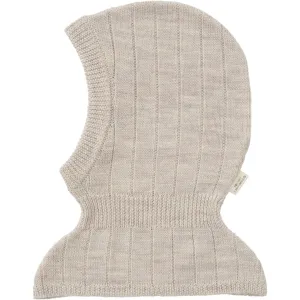 Copenhagen Colors Pale Cream Melange Balaclava Merino Wool