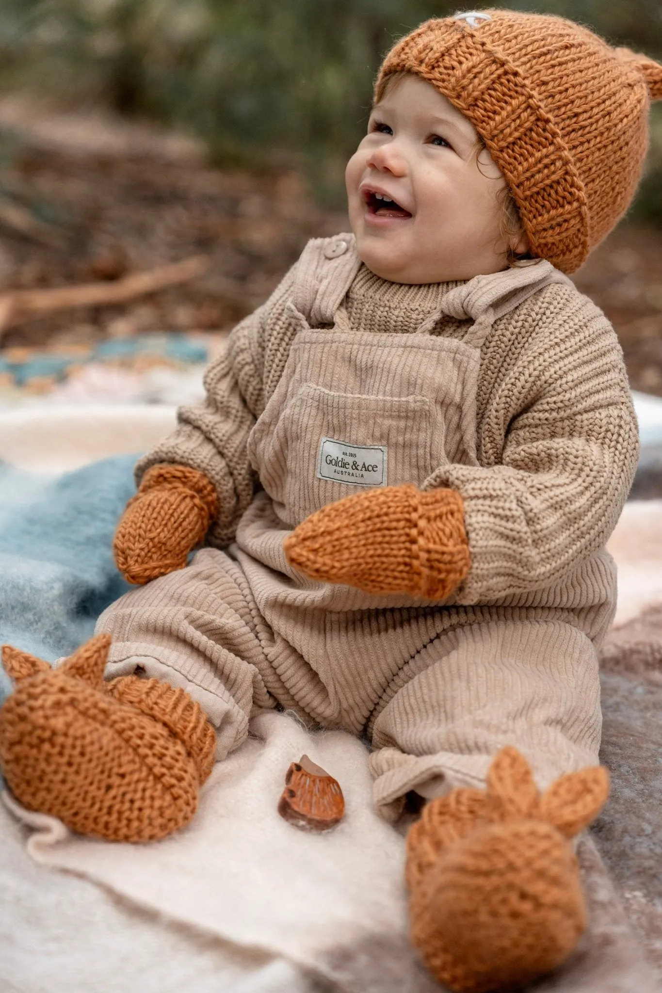 Cottontail Booties Caramel