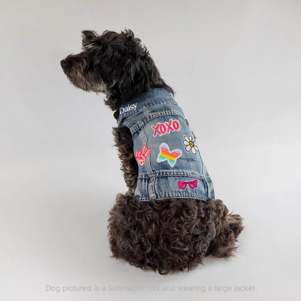 Custom Dog Denim Vest