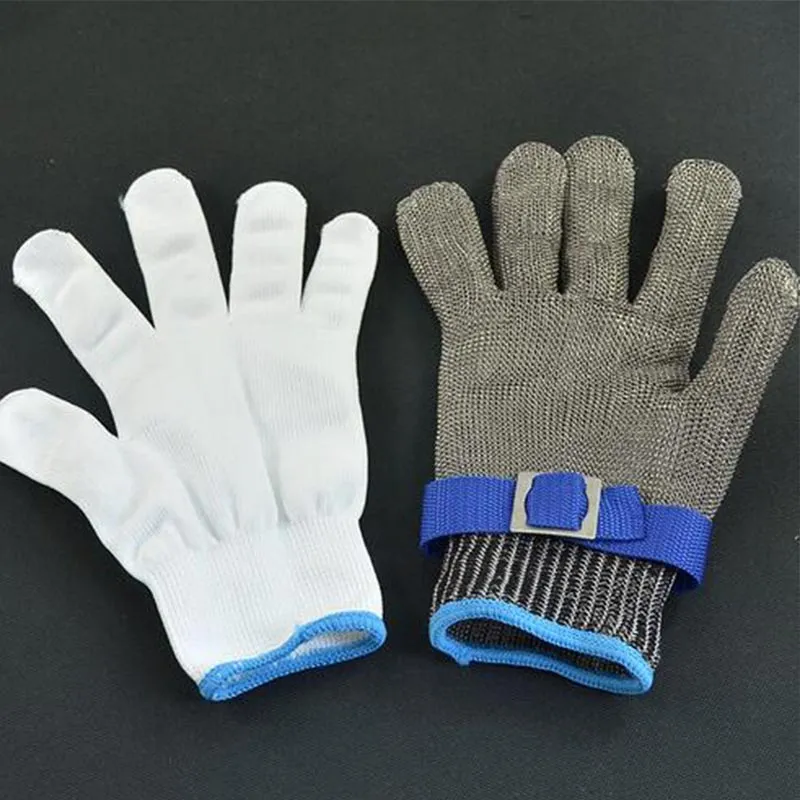 Cut Resistant Stainless Steel Gloves Working Safety Gloves