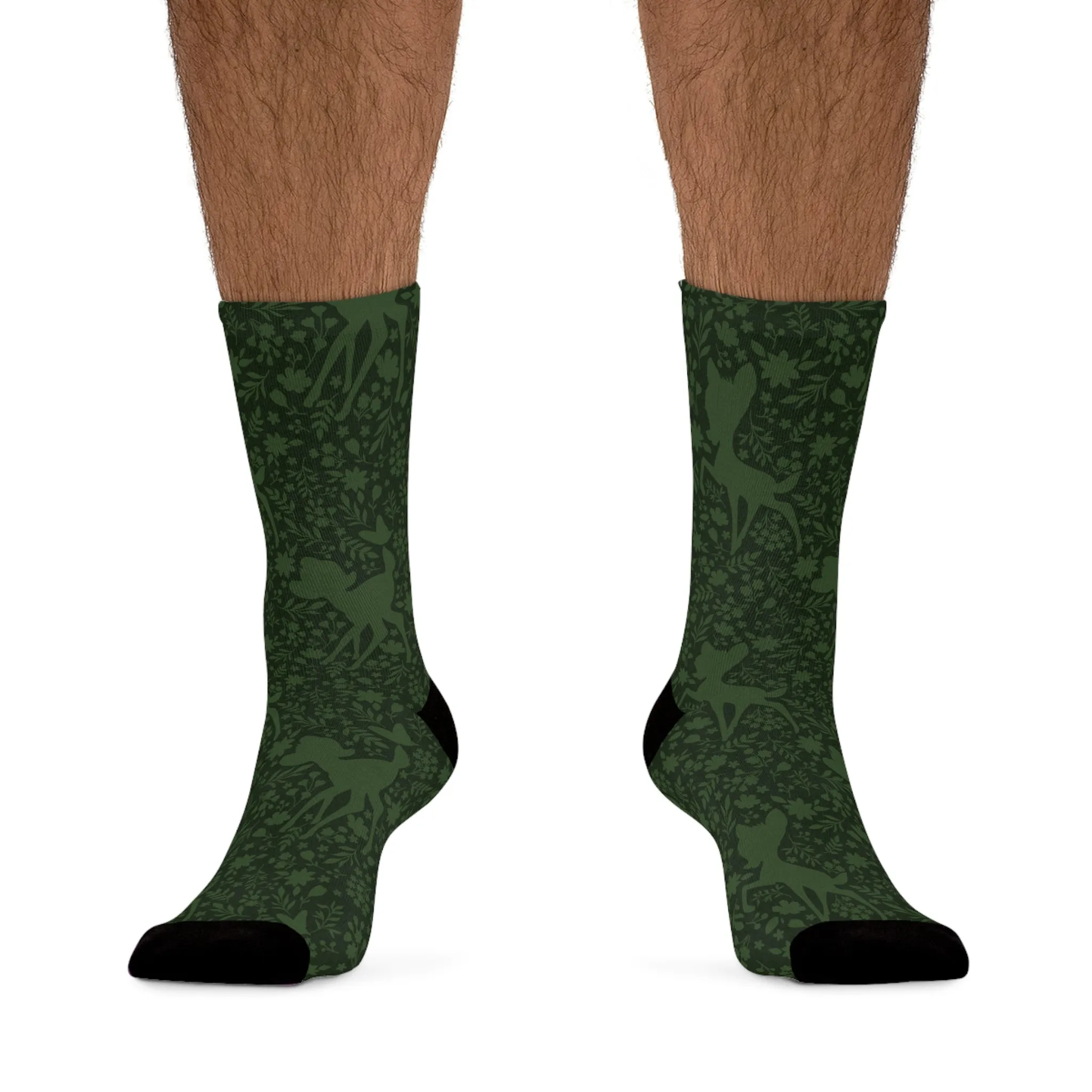 Disney Bambi Forest Silhouette Socks