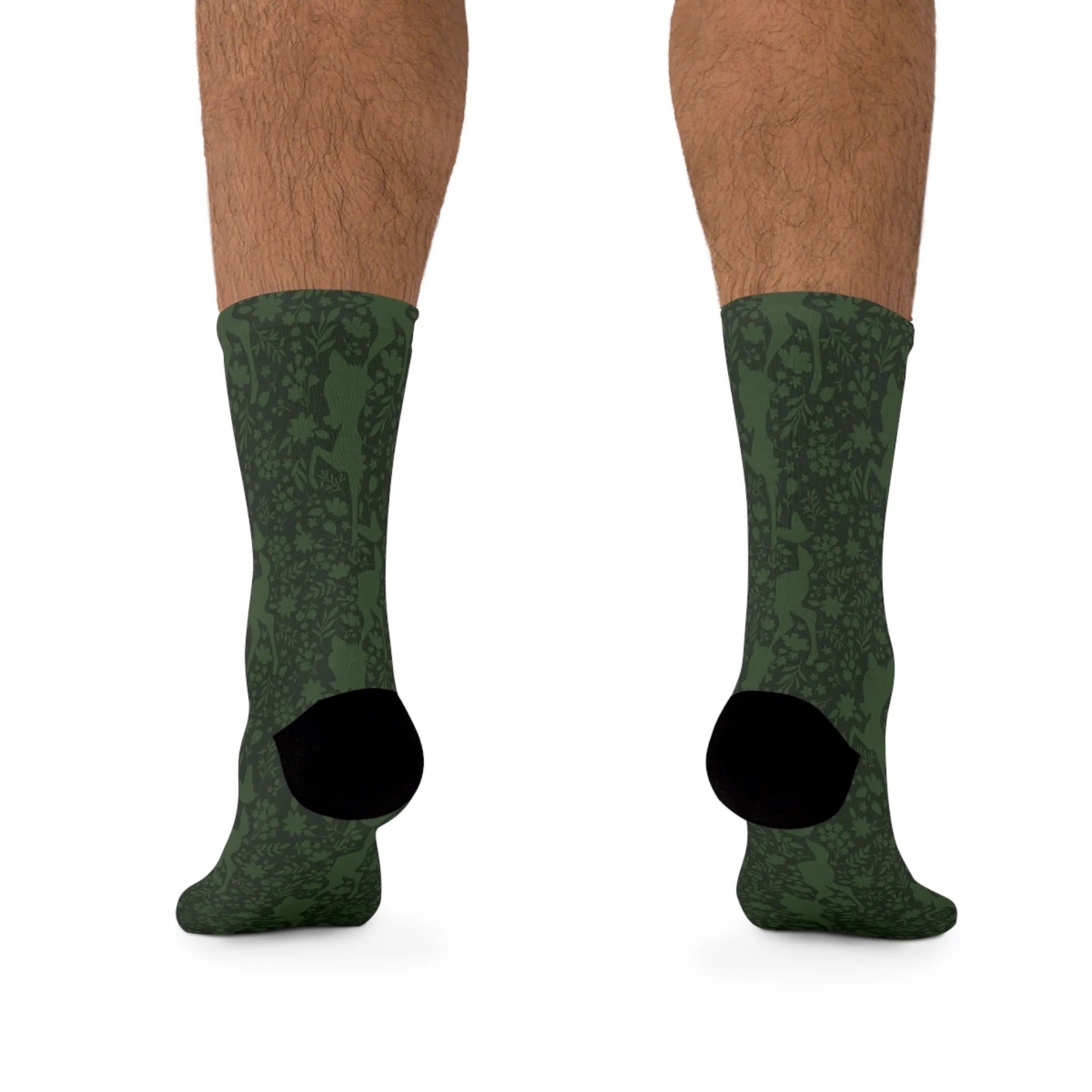 Disney Bambi Forest Silhouette Socks