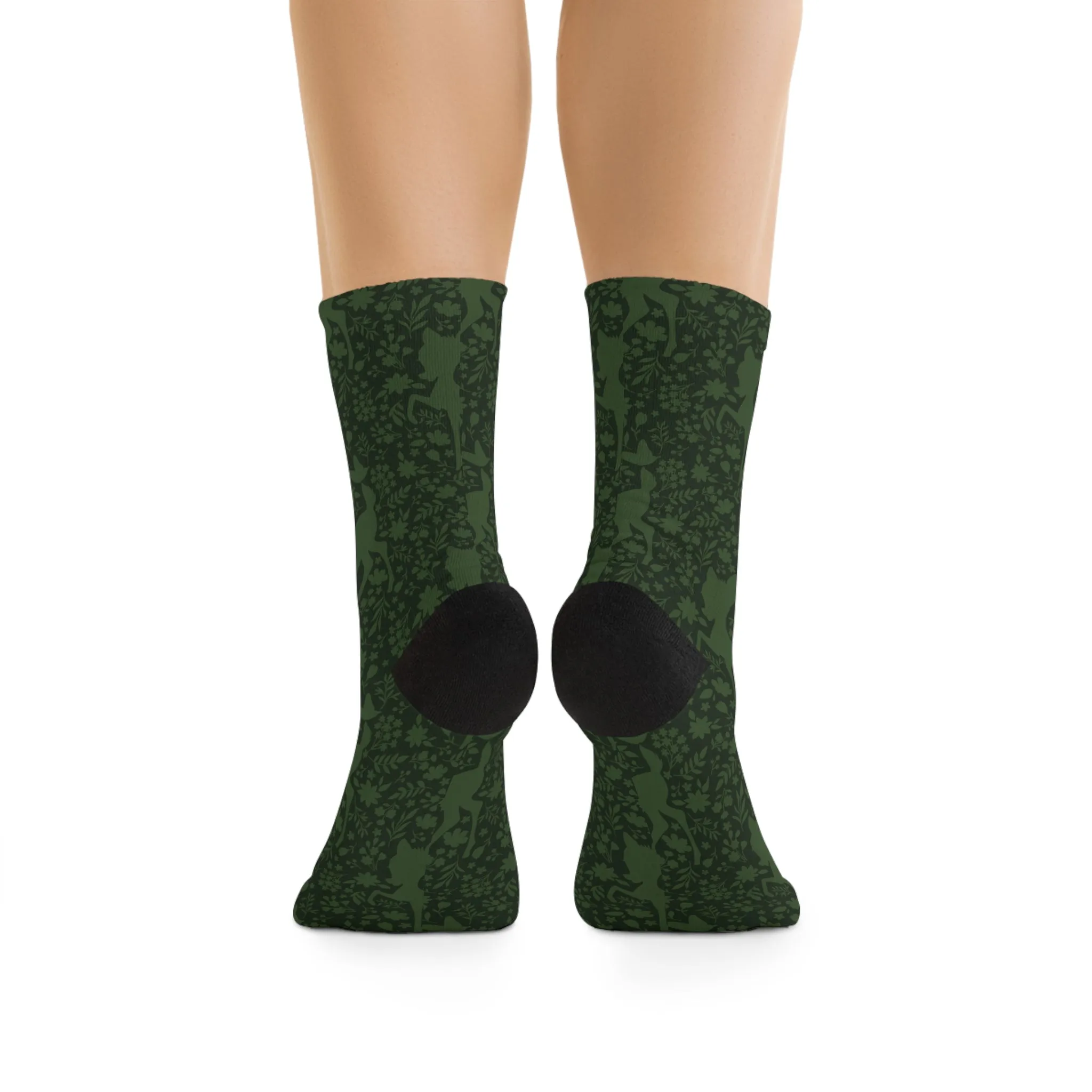 Disney Bambi Forest Silhouette Socks