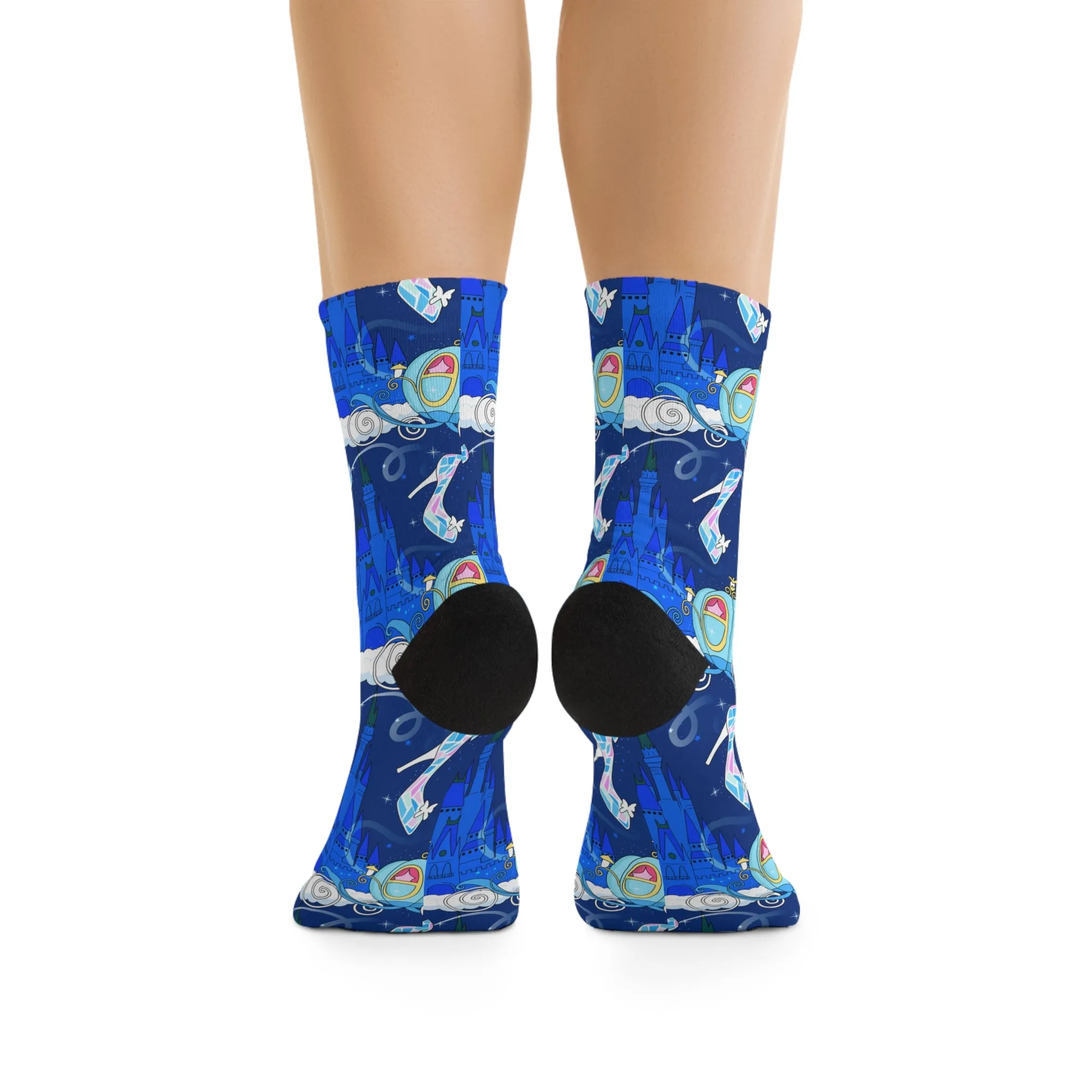 Disney Cinderella Glass Slippers Socks