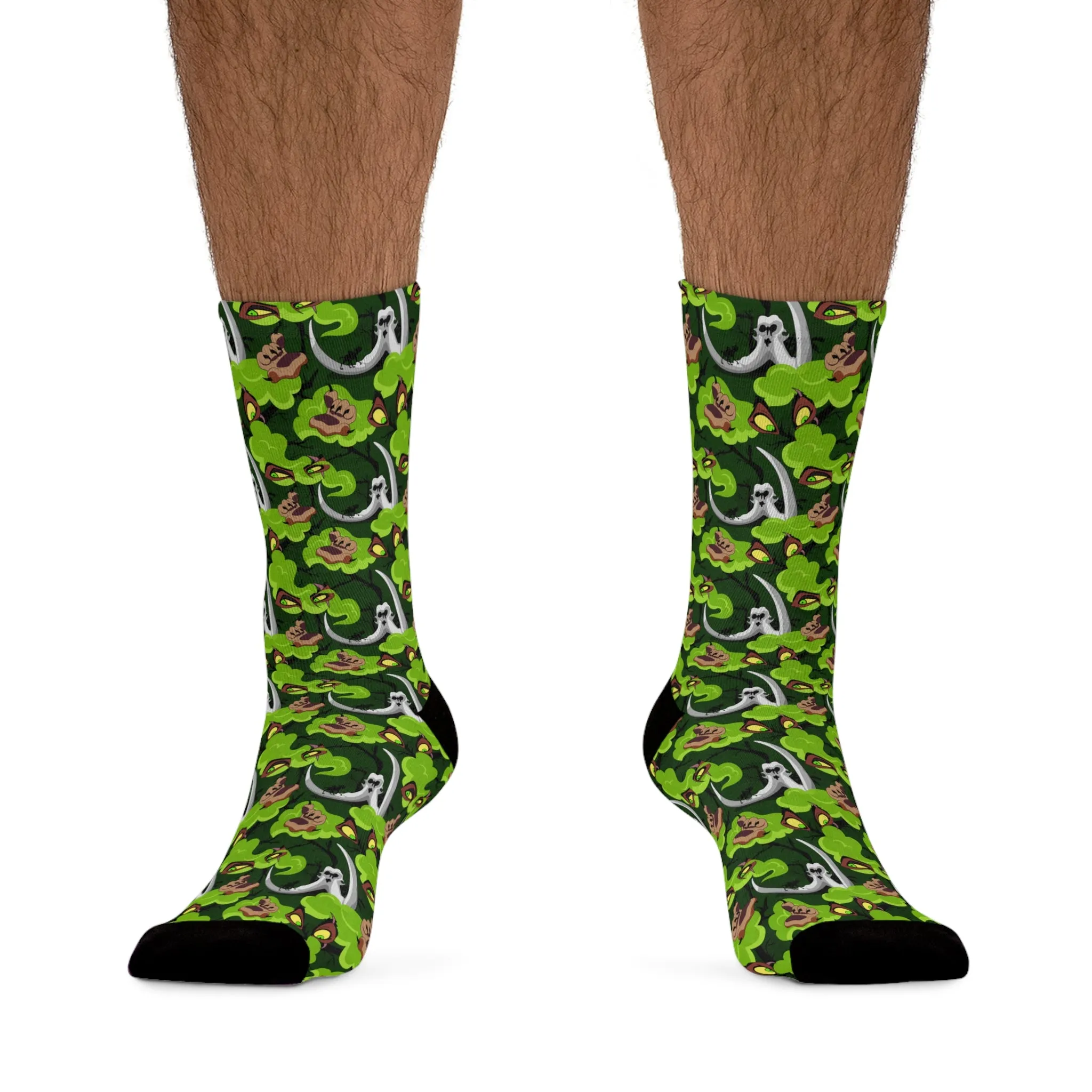 Disney Lion King Scar Be Prepared Socks