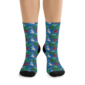 Disney Peter Pan Neverland Map Socks