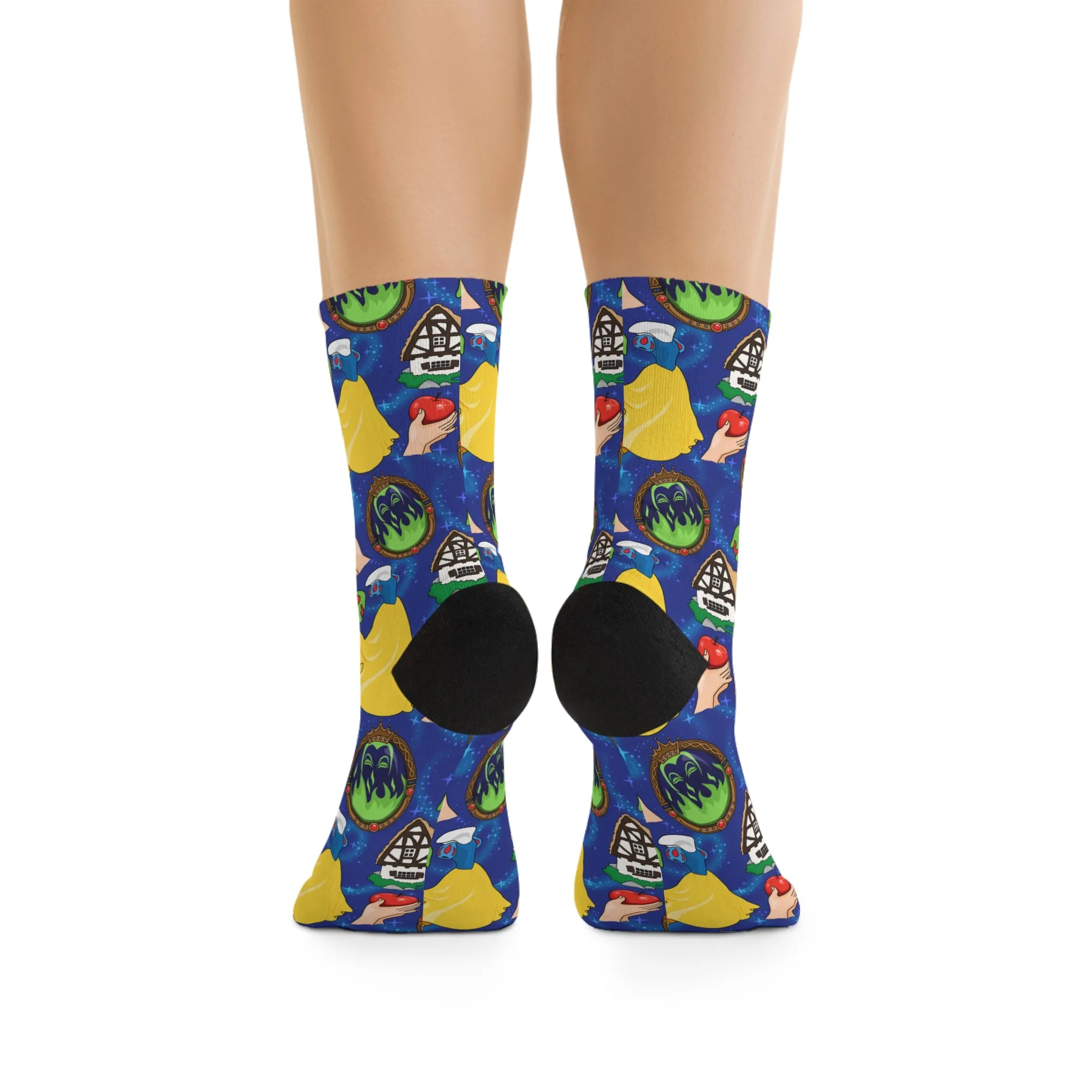 Disney Snow White Magic Mirror On The Wall Socks