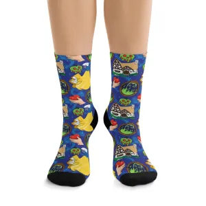 Disney Snow White Magic Mirror On The Wall Socks