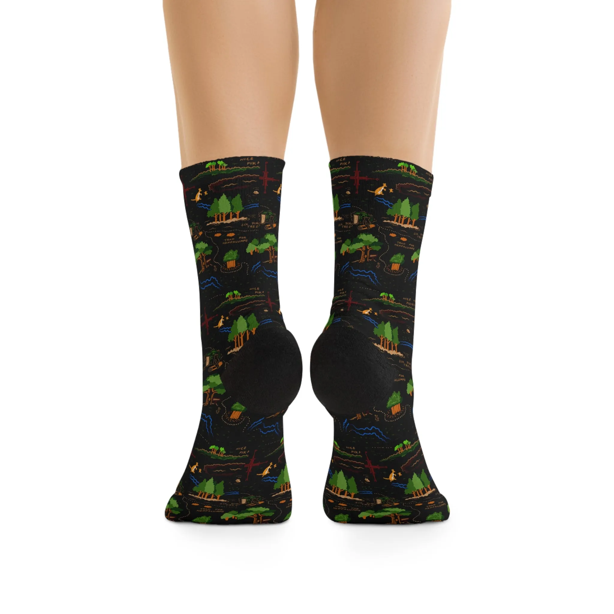 Disney Winnie The Pooh Hundred Acre Wood Socks