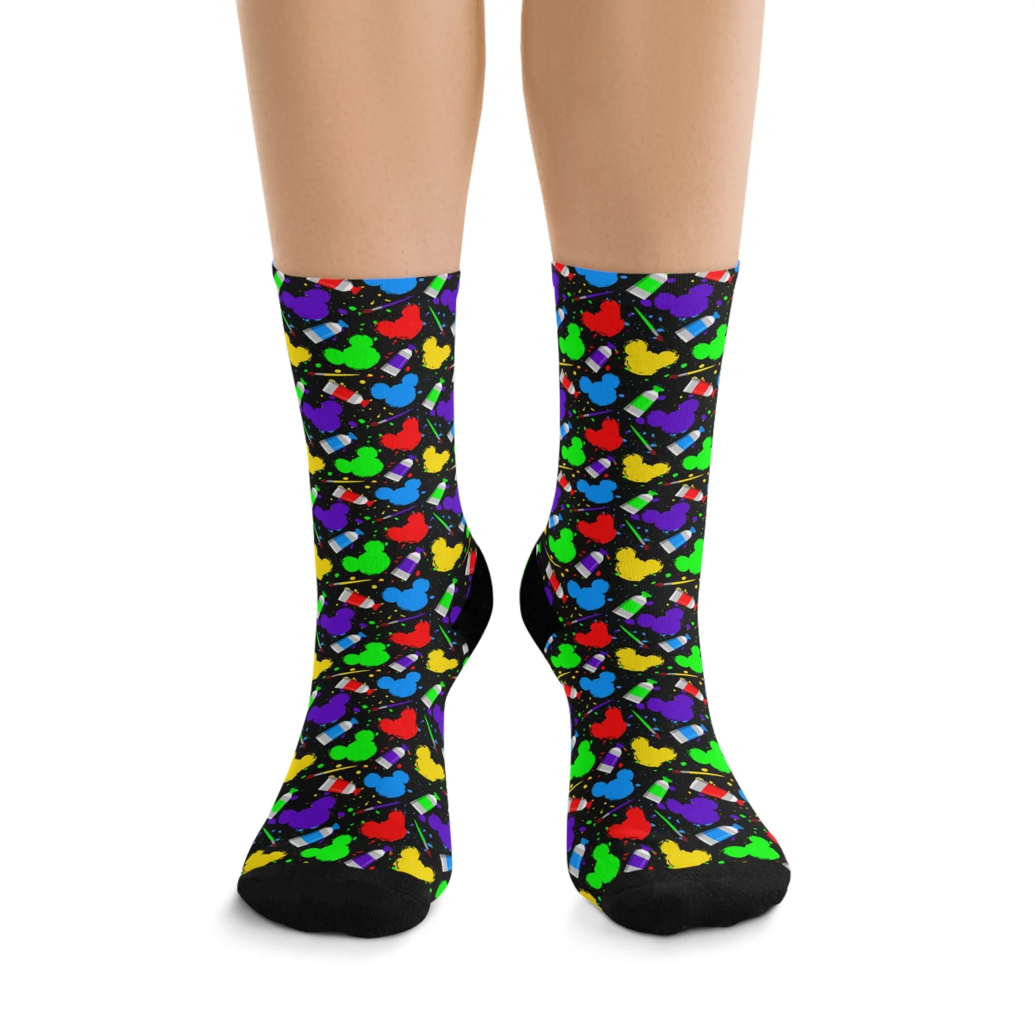 Disney World Epcot Art Festival Socks