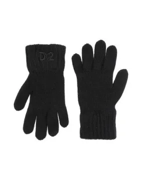 Dsquared2 Women Gloves Black S INT