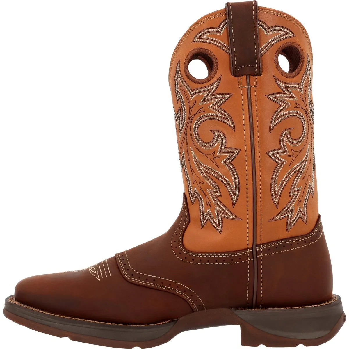 Durango Rebel Men's Steel Toe Waterproof Western Work Boots Db019 In Brown And Tan