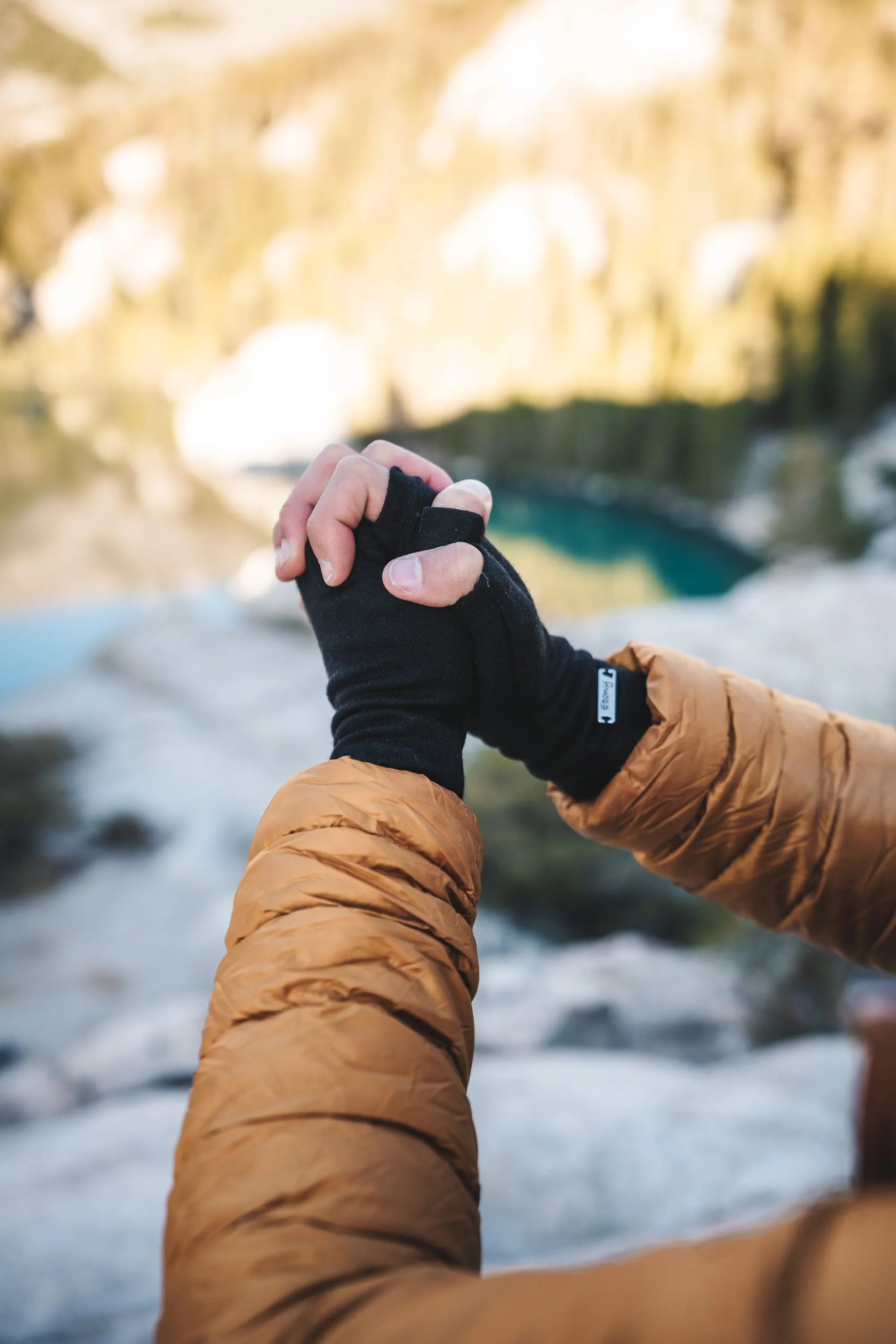 EBASGLOVES MERINO FINGERLESS GLOVES